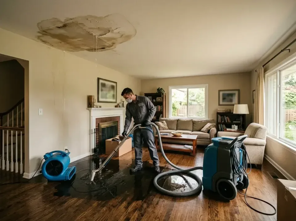 attic-pipe-burst-ceiling-drip-008 — frequently asked questions, Water Damage Restoration & Carpet Care in Felida, WA